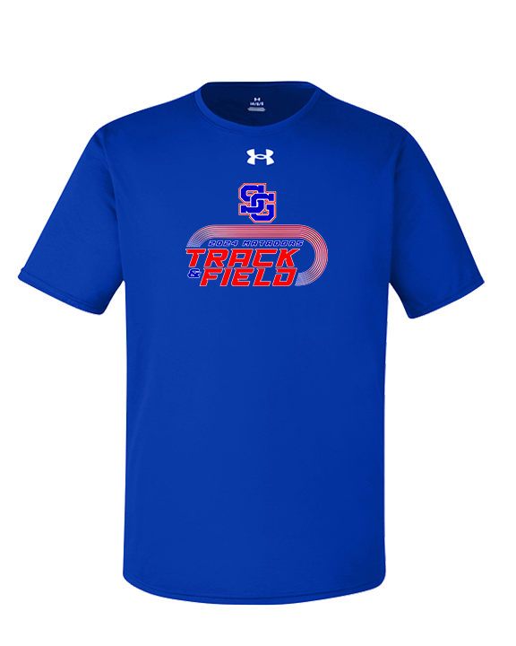 San Gabriel HS Track & Field Turn - Under Armour Mens Team Tech T-Shirt