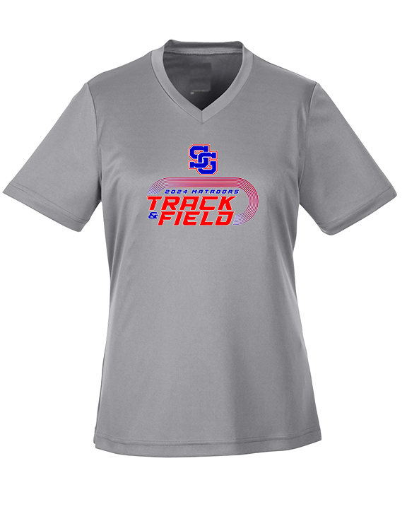 San Gabriel HS Track & Field Turn - Womens Performance Shirt