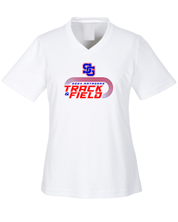 San Gabriel HS Track & Field Turn - Womens Performance Shirt
