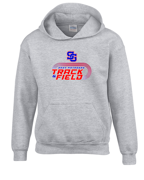 San Gabriel HS Track & Field Turn - Youth Hoodie