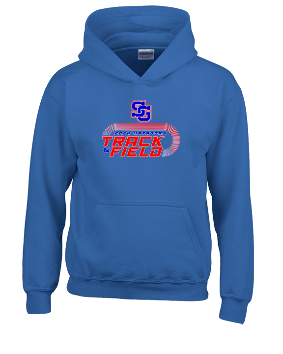 San Gabriel HS Track & Field Turn - Youth Hoodie
