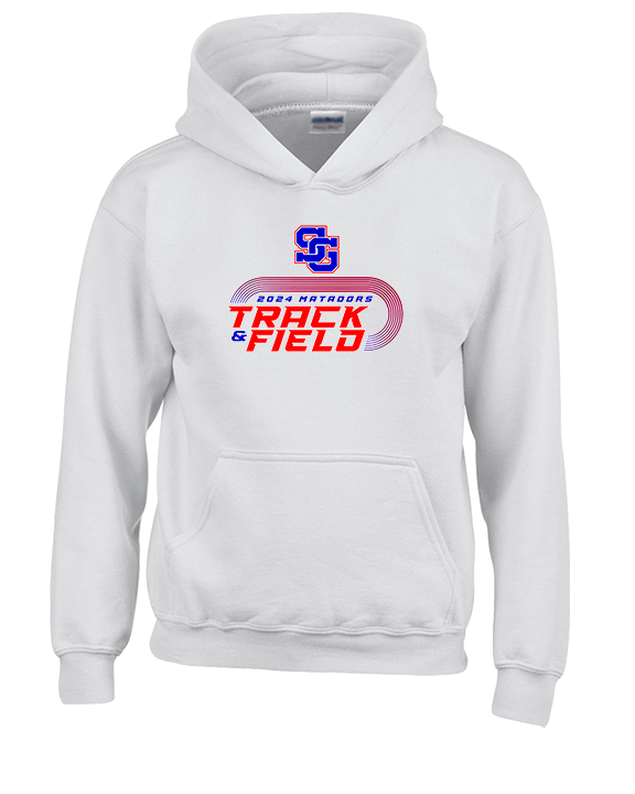 San Gabriel HS Track & Field Turn - Youth Hoodie