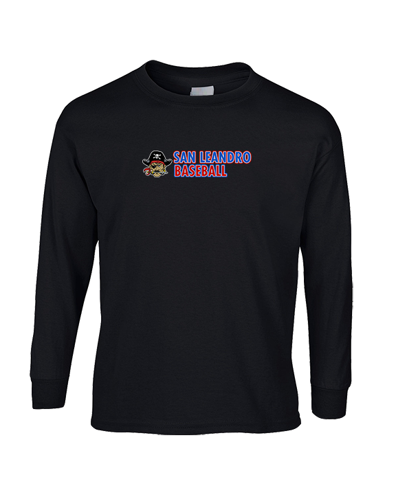 San Leandro HS Baseball Basic - Cotton Longsleeve