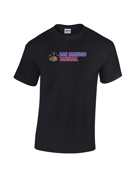 San Leandro HS Baseball Basic - Cotton T-Shirt