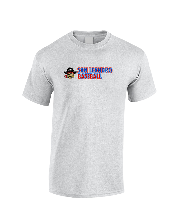 San Leandro HS Baseball Basic - Cotton T-Shirt