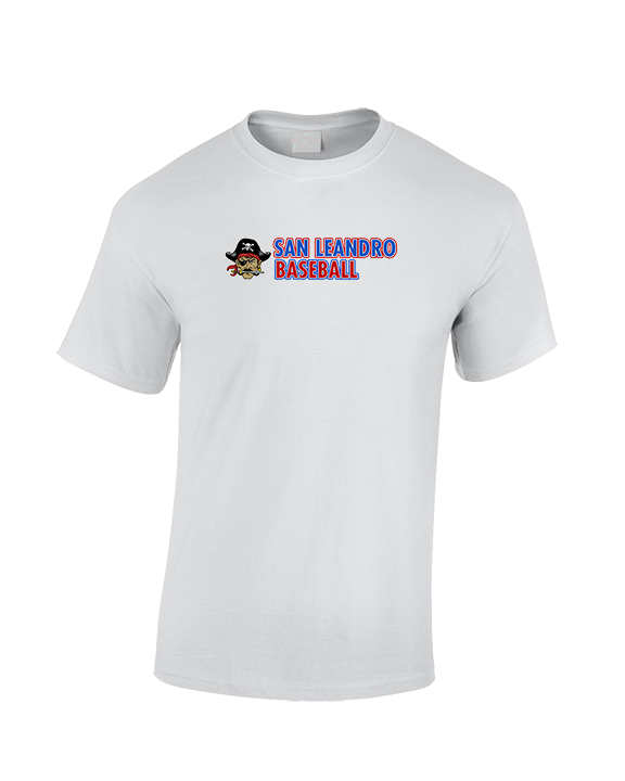 San Leandro HS Baseball Basic - Cotton T-Shirt