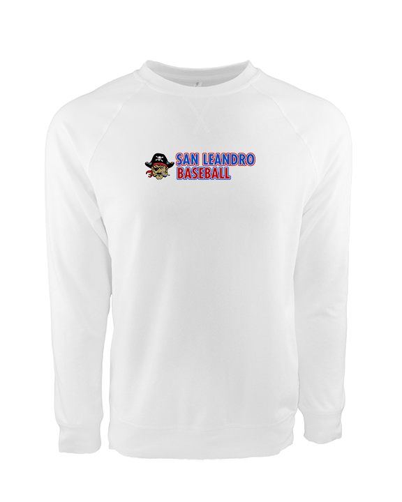 San Leandro HS Baseball Basic - Crewneck Sweatshirt
