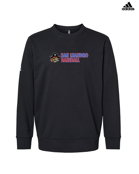 San Leandro HS Baseball Basic - Mens Adidas Crewneck