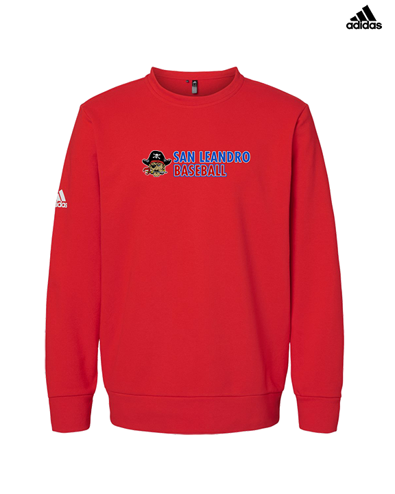 San Leandro HS Baseball Basic - Mens Adidas Crewneck