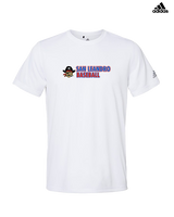San Leandro HS Baseball Basic - Mens Adidas Performance Shirt