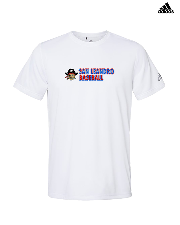 San Leandro HS Baseball Basic - Mens Adidas Performance Shirt