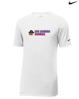 San Leandro HS Baseball Basic - Mens Nike Cotton Poly Tee