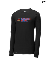 San Leandro HS Baseball Basic - Mens Nike Longsleeve