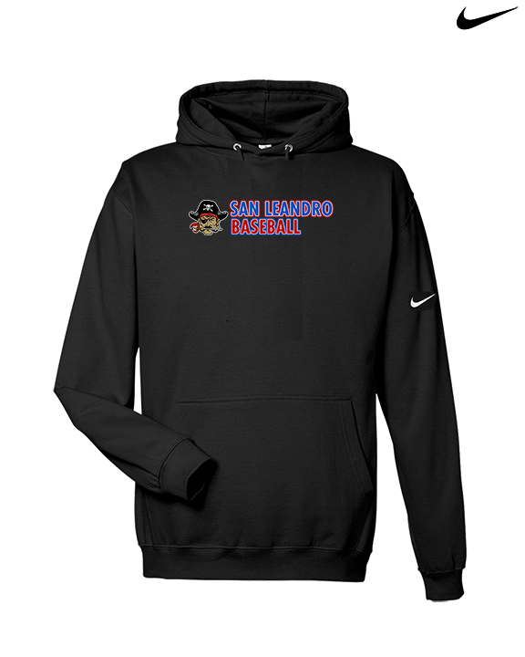 San Leandro HS Baseball Basic - Nike Club Fleece Hoodie