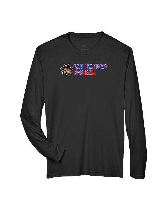 San Leandro HS Baseball Basic - Performance Longsleeve