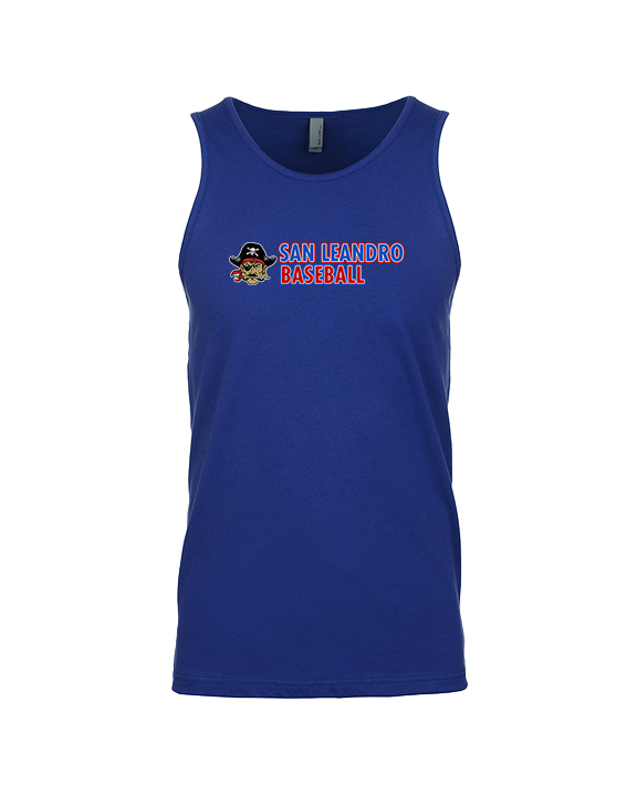 San Leandro HS Baseball Basic - Tank Top