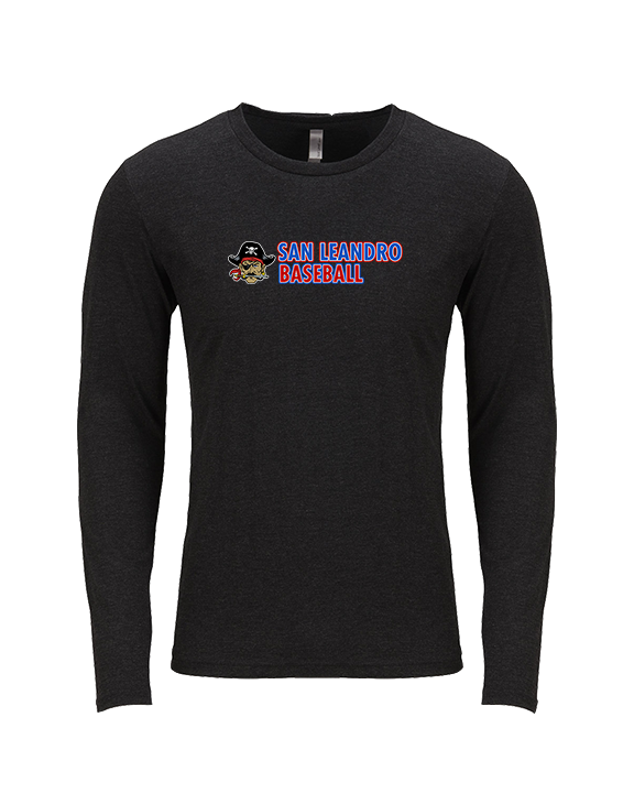 San Leandro HS Baseball Basic - Tri-Blend Long Sleeve