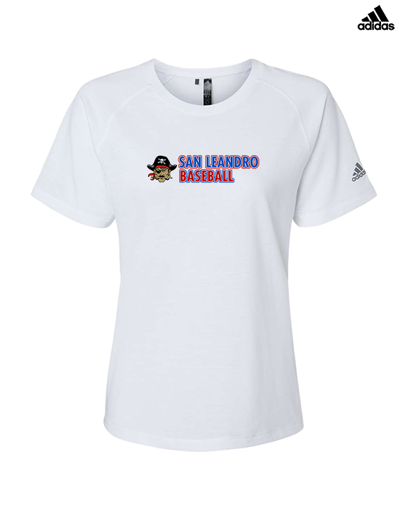 San Leandro HS Baseball Basic - Womens Adidas Performance Shirt