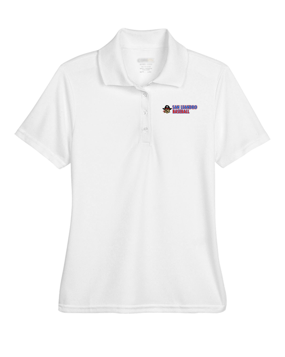 San Leandro HS Baseball Basic - Womens Polo