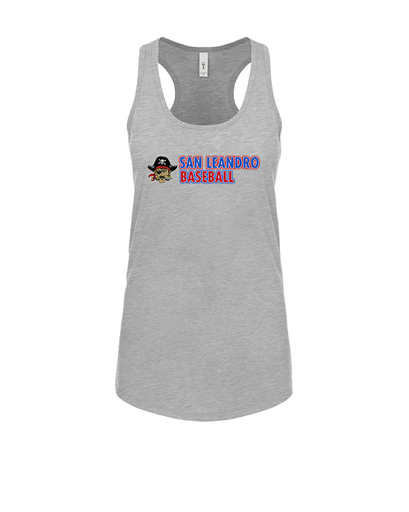 San Leandro HS Baseball Basic - Womens Tank Top