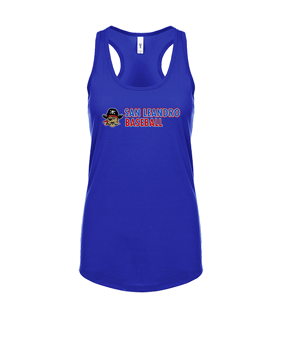 San Leandro HS Baseball Basic - Womens Tank Top