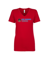 San Leandro HS Baseball Basic - Womens Vneck