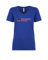 San Leandro HS Baseball Basic - Womens Vneck