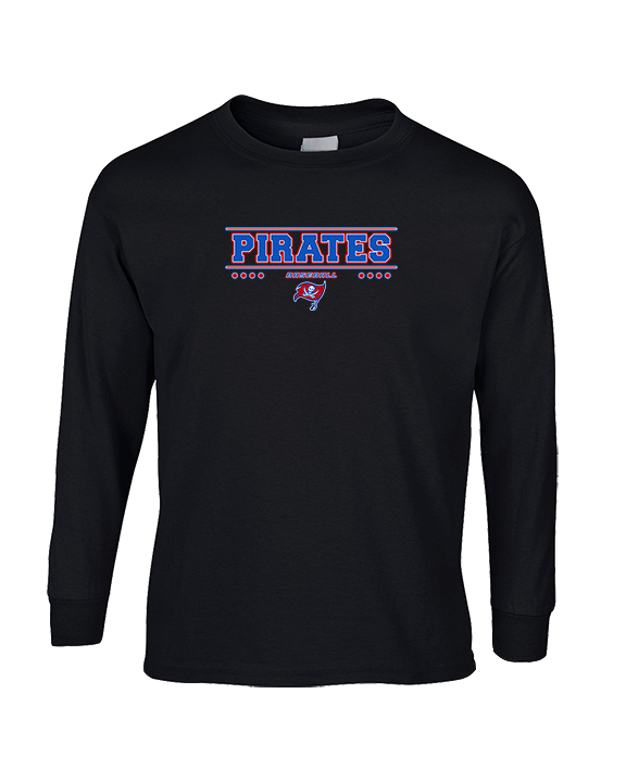 San Leandro HS Baseball Border - Cotton Longsleeve