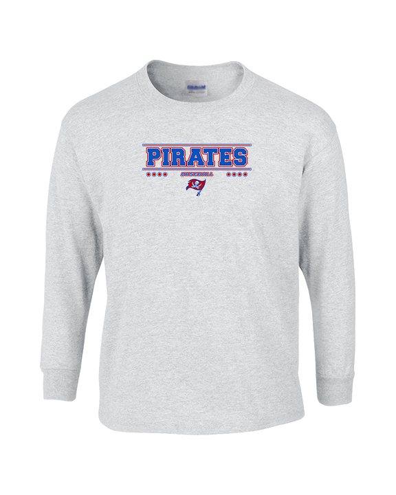 San Leandro HS Baseball Border - Cotton Longsleeve