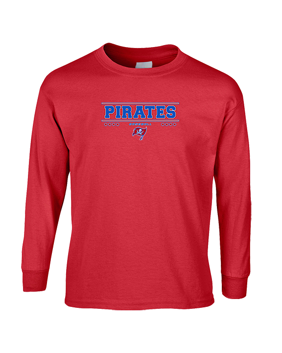 San Leandro HS Baseball Border - Cotton Longsleeve