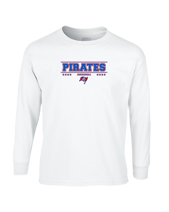 San Leandro HS Baseball Border - Cotton Longsleeve
