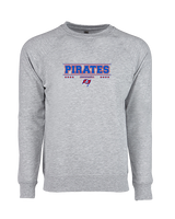 San Leandro HS Baseball Border - Crewneck Sweatshirt