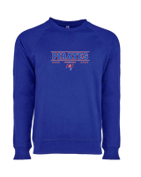 San Leandro HS Baseball Border - Crewneck Sweatshirt