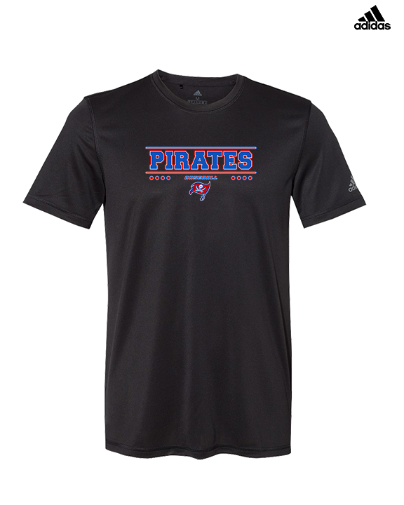 San Leandro HS Baseball Border - Mens Adidas Performance Shirt