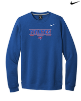 San Leandro HS Baseball Border - Mens Nike Crewneck
