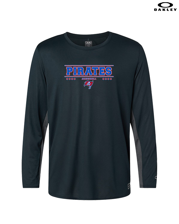 San Leandro HS Baseball Border - Mens Oakley Longsleeve