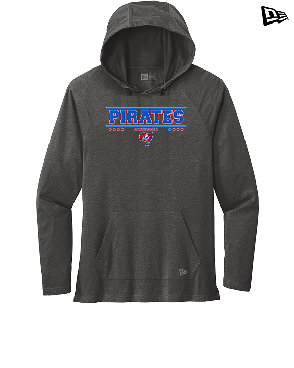 San Leandro HS Baseball Border - New Era Tri-Blend Hoodie