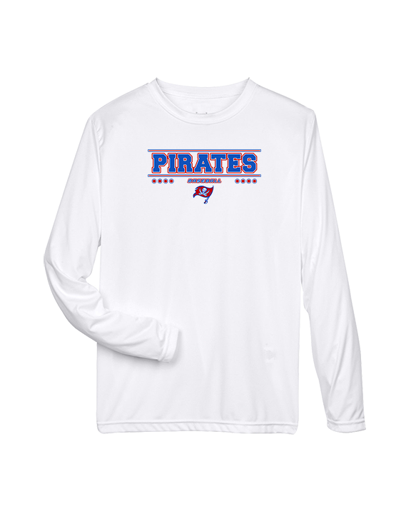 San Leandro HS Baseball Border - Performance Longsleeve