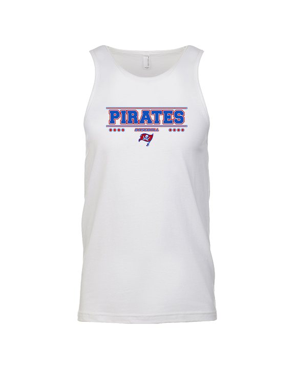 San Leandro HS Baseball Border - Tank Top