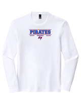San Leandro HS Baseball Border - Tri-Blend Long Sleeve