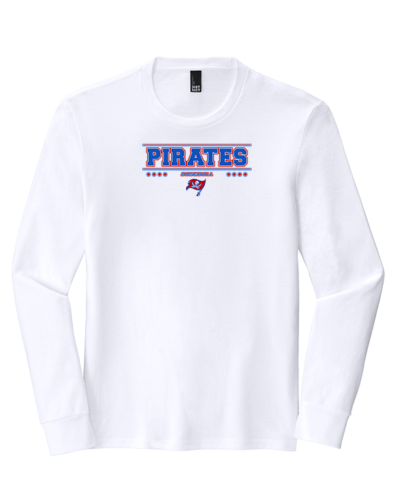 San Leandro HS Baseball Border - Tri-Blend Long Sleeve