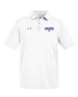 San Leandro HS Baseball Border - Under Armour Mens Tech Polo