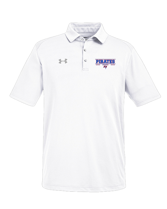 San Leandro HS Baseball Border - Under Armour Mens Tech Polo