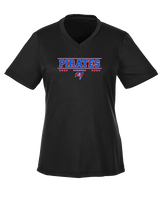 San Leandro HS Baseball Border - Womens Performance Shirt