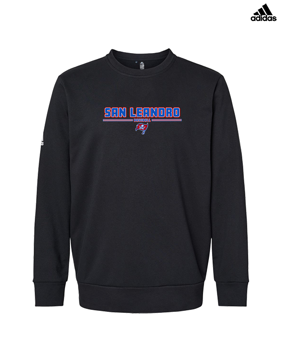 San Leandro HS Baseball Keen - Mens Adidas Crewneck