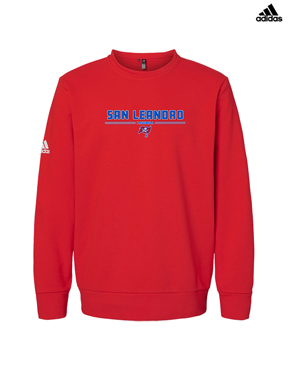 San Leandro HS Baseball Keen - Mens Adidas Crewneck