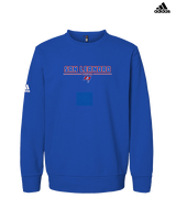 San Leandro HS Baseball Keen - Mens Adidas Crewneck
