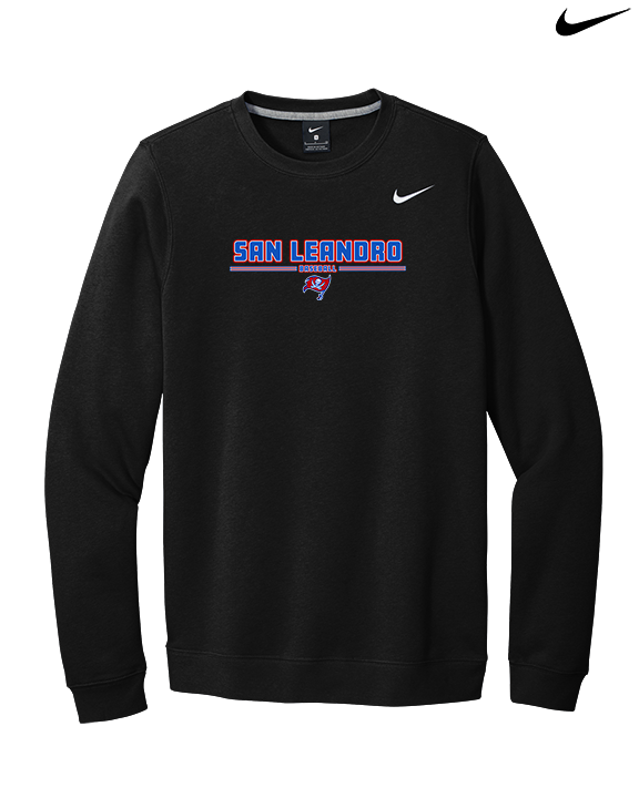 San Leandro HS Baseball Keen - Mens Nike Crewneck