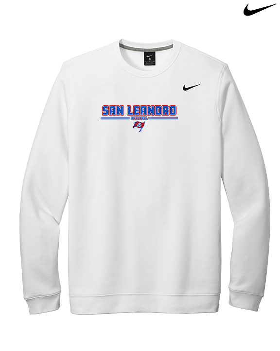 San Leandro HS Baseball Keen - Mens Nike Crewneck