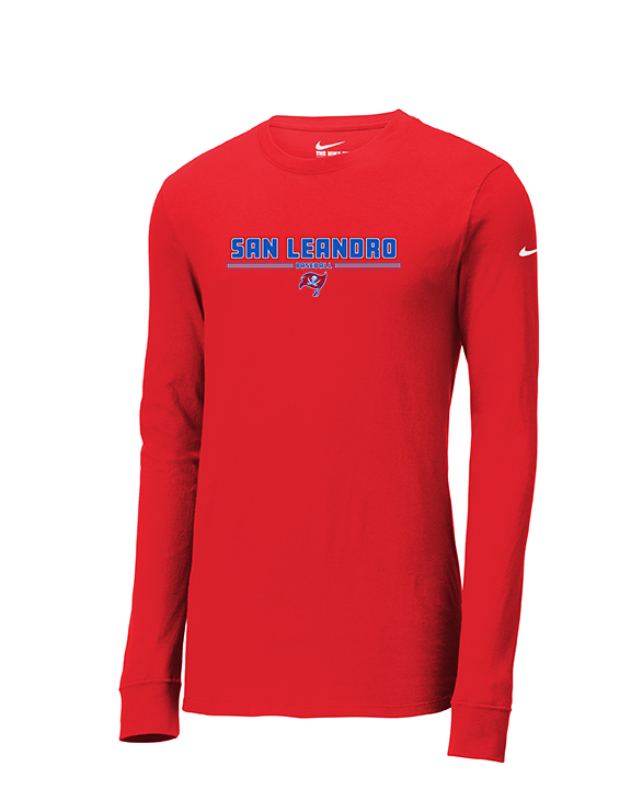 San Leandro HS Baseball Keen - Mens Nike Longsleeve